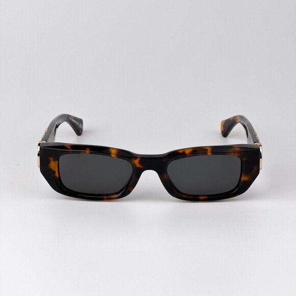 Off-White FILLMORE Sunglasses – Havana Frame Grey Lenses | Model OERI124 6007 - Picture 1 of 13